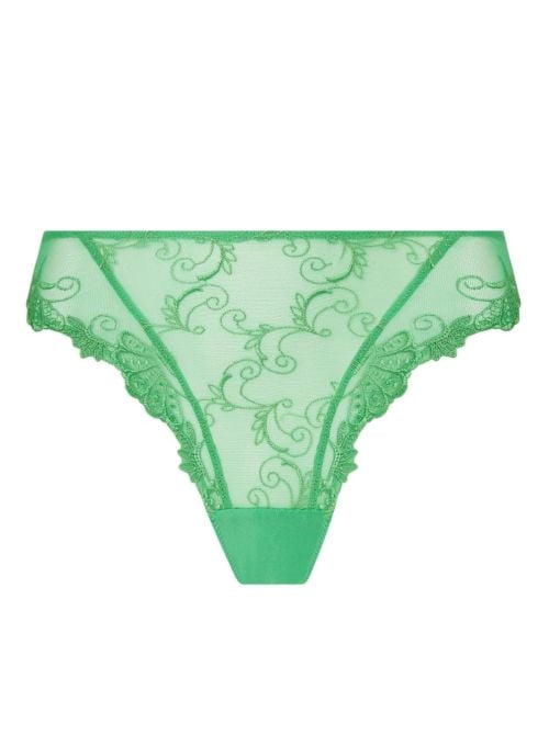 Dressing Floral slip, verde