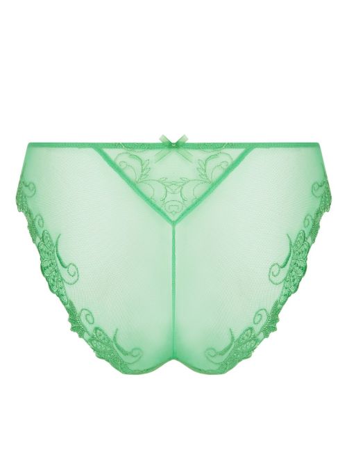 Dressing Floral slip seduction, verde
