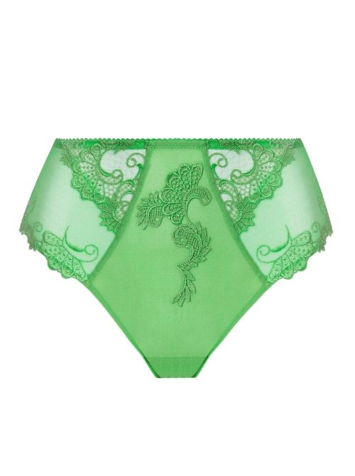 Dressing Floral slip alto, verde