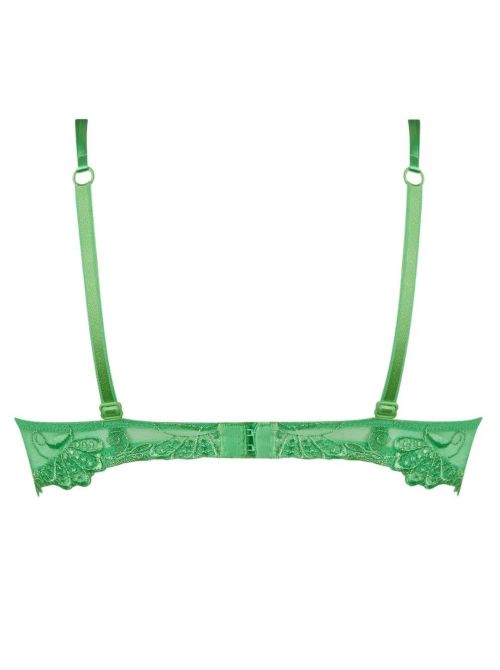 Dressing Floral reggiseno a balconcino, verde