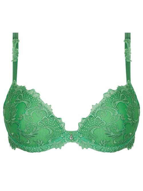 Dressing Floral reggiseno coque, verde