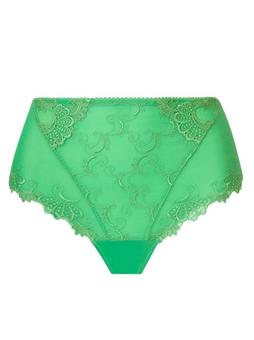 Dressing Floral slip alto, verde