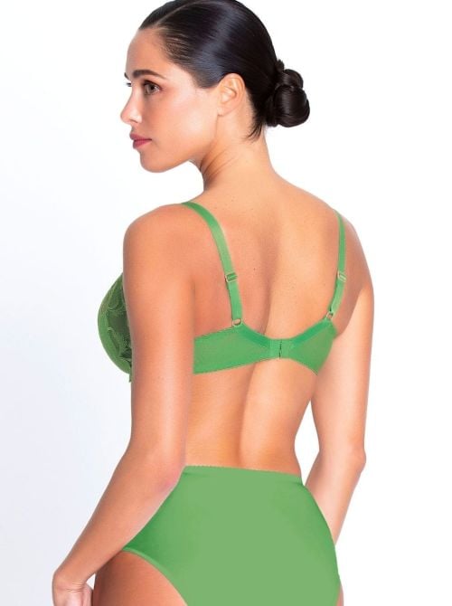 Dressing Floral reggiseno con ferretto, verde