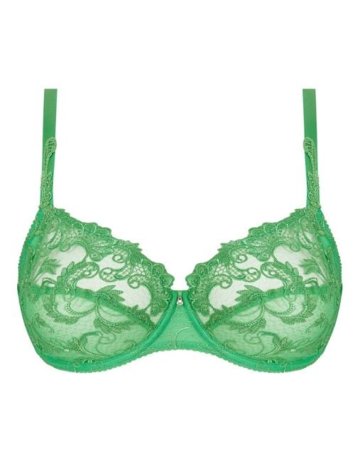 Dressing Floral reggiseno con ferretto, verde