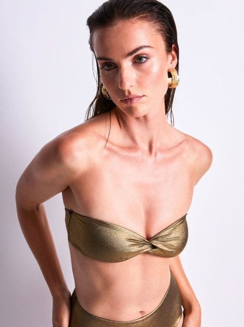 Sunlight Glow fascia per bikini, oro antico