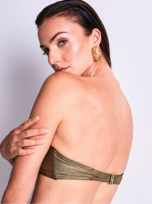 Sunlight Glow fascia per bikini, oro antico