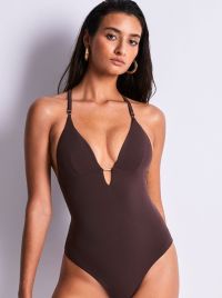 Muse swimsuit, brown