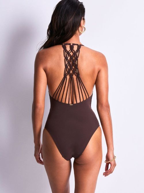 Muse swimsuit, brown