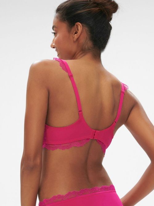 Canopee Moulded bra, fuxia