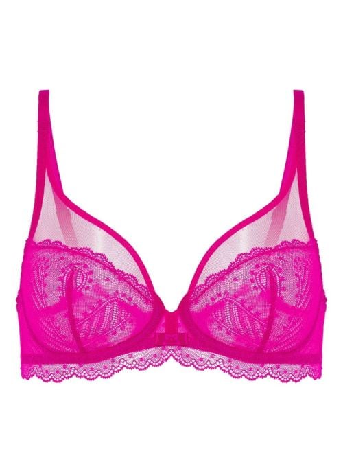 Canopee Reggiseno scollo profondo, fuxia
