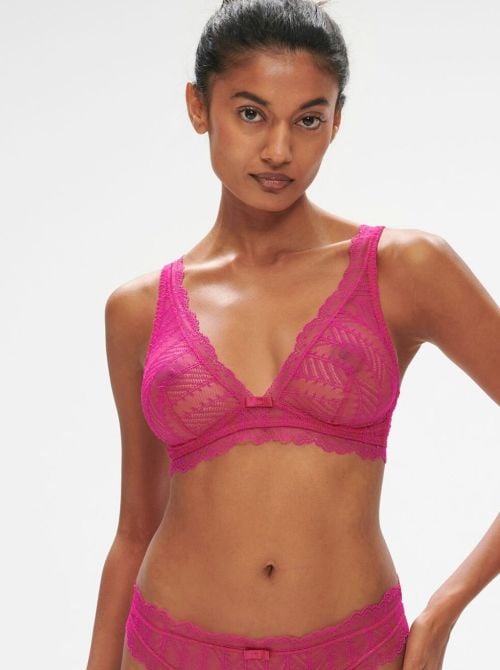 Canopee bralette, fuxia