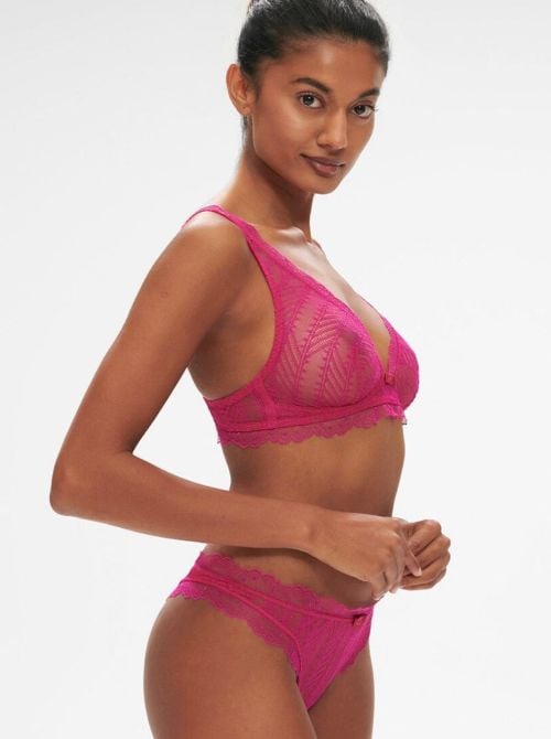 Canopee bralette, fuxia