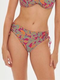Melia slip per bikini a vita alta