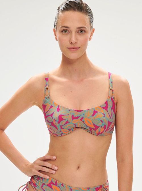Melia top per bikini con ferretto