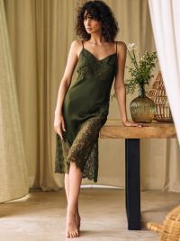 Talia luxurious silk dress