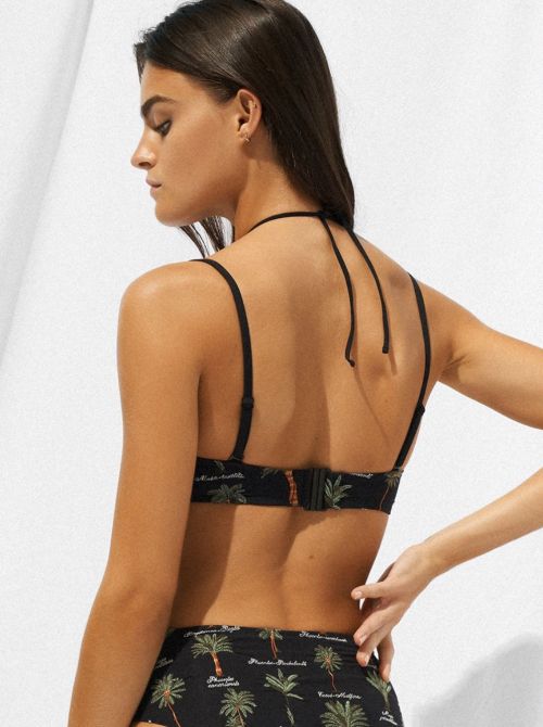 Herbaria balconette per bikini, nero