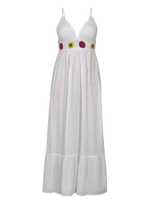 Crochet Dress, white