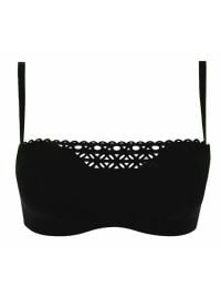 Ajourage Couture fascia imbottita, nero