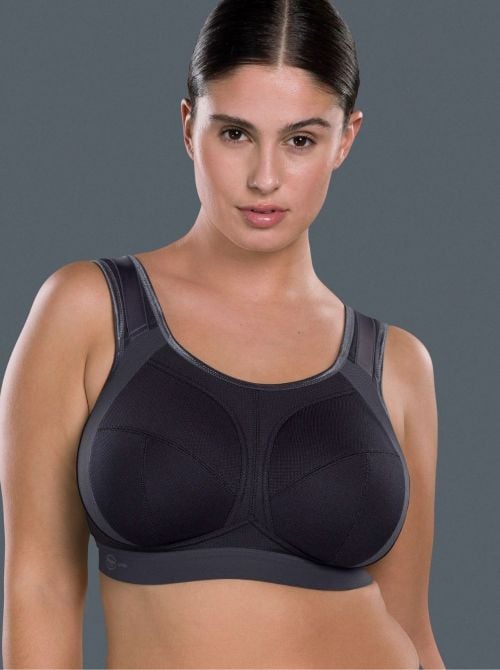 5567 reggiseno sportivo Extreme control Plus, nero ANITA ACTIVE