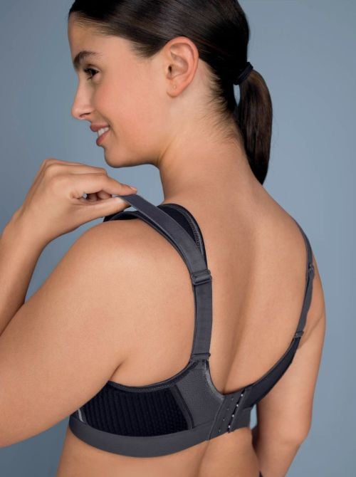 5567 reggiseno sportivo Extreme control Plus, nero ANITA ACTIVE
