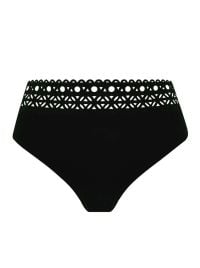 Ajourage Couture slip vita alta, nero
