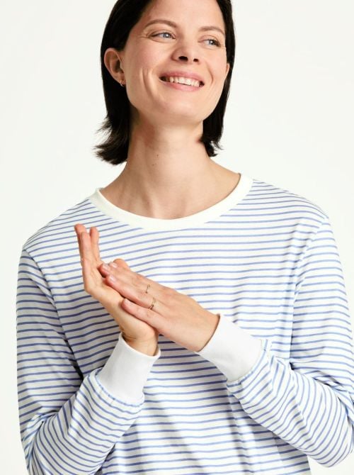 Cotton stripes camicia da notte CALIDA