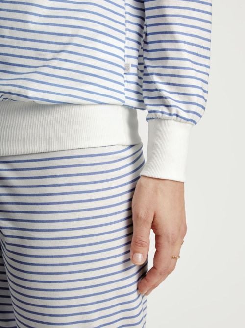 Cotton stripes pigiama con polsi CALIDA