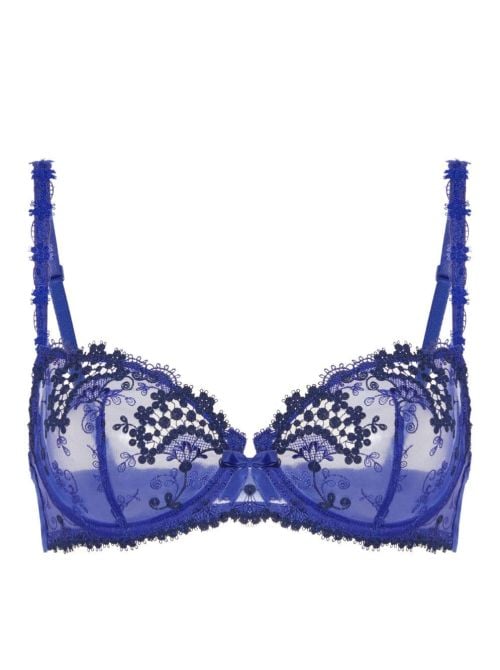 Wish Reggiseno a balconcino con ferretto, blu elettrico