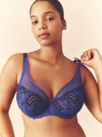 Wish Reggiseno a balconcino con ferretto, blu elettrico