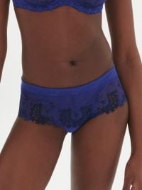 Wish Shorty in pizzo, blu elettrico