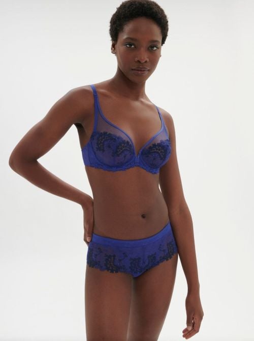 Wish Shorty in pizzo, blu elettrico SIMONE PERELE