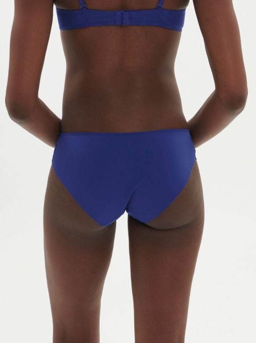 Wish Slip classico in pizzo, blu elettrico