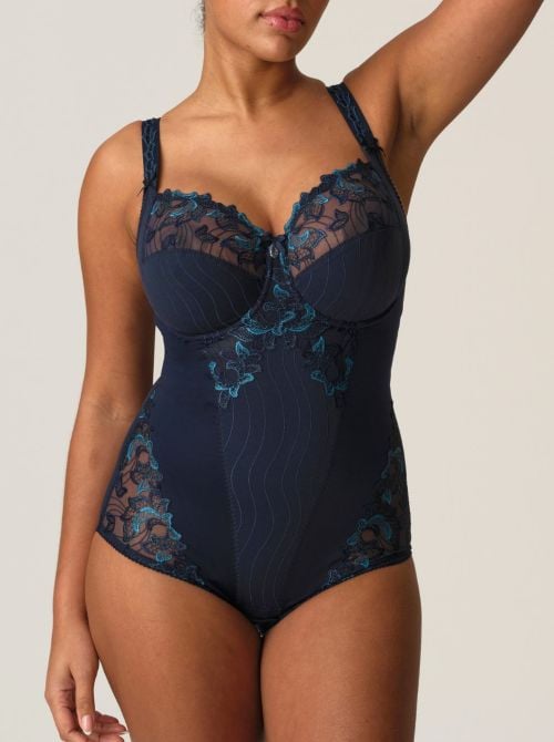Deauville body con ferretto, velvet blue