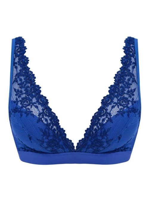 Embrace Lace reggiseno scollo profondo, black and berry