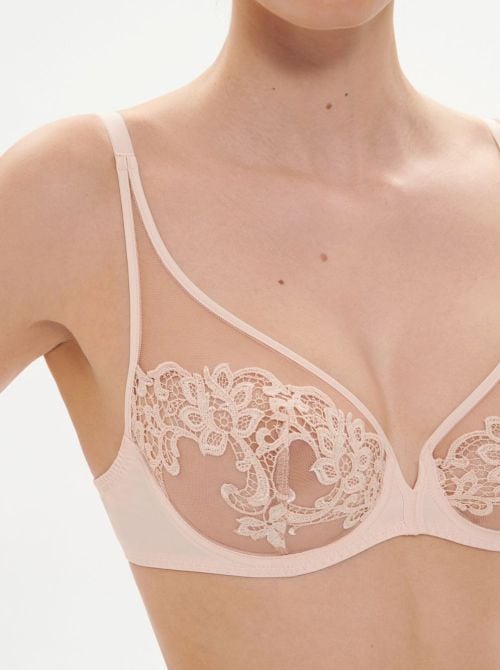 Saga Reggiseno con ferretto, rosa tattoo