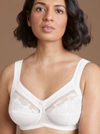 5448 Safina Reggiseno Senza Ferretto, bianco
