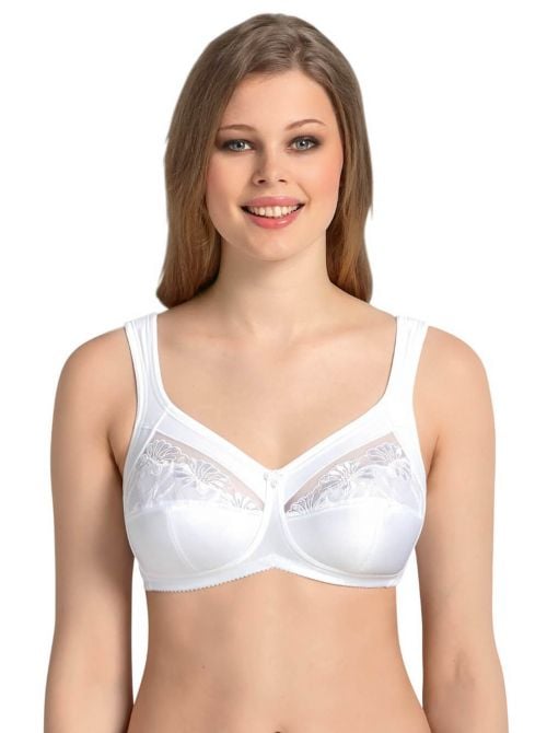 5448 Safina - non-wired bra, white