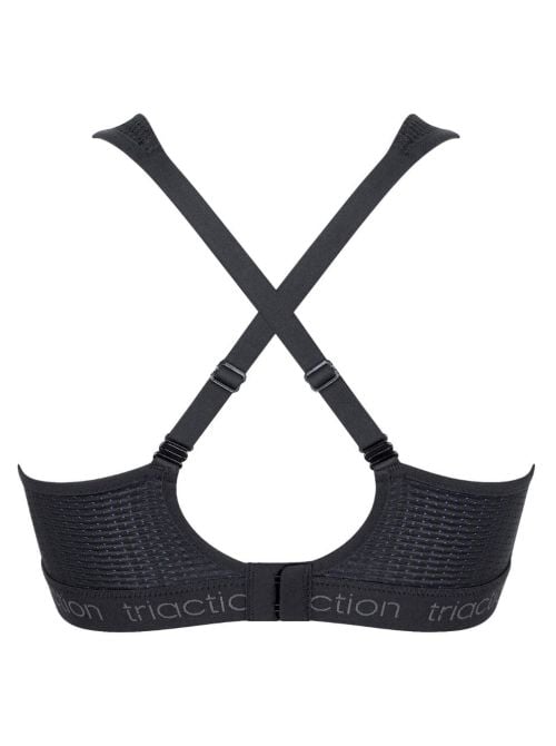 Triaction Energy Lite N Reggiseno Sportivo Senza Ferretto Alto Sostegno, nero