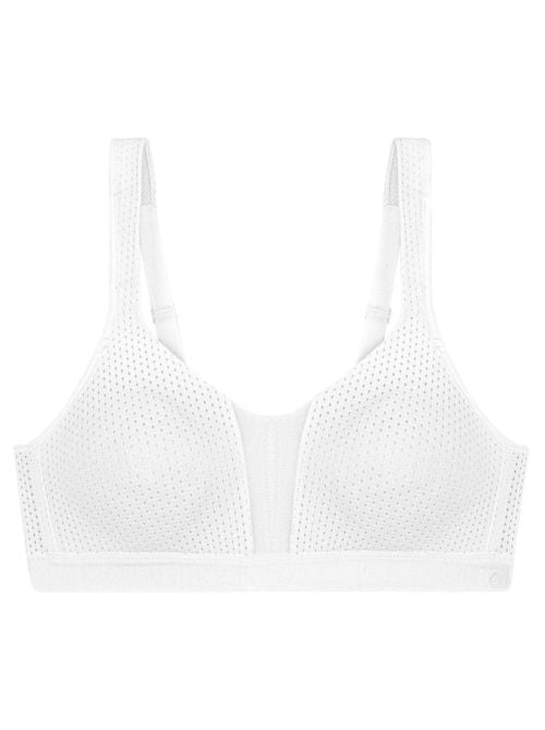 Triaction Energy Lite N Reggiseno Sportivo Senza Ferretto Alto Sostegno, bianco