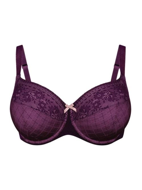 Rosemary Reggiseno con ferretto Coppe grandi, purple