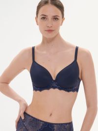 Caresse Reggiseno con ferretto, blu inchiostro