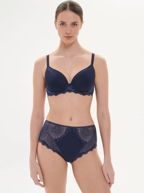 Caresse Reggiseno con ferretto, blu inchiostro