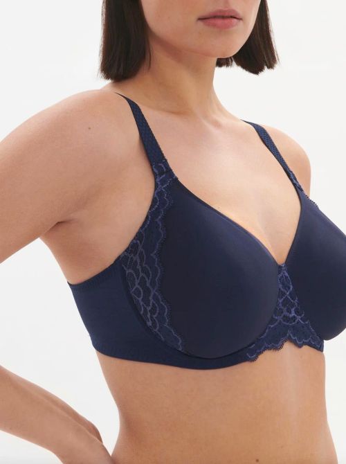 Caresse Reggiseno minimizer con ferretto, blu inchiostro SIMONE PERELE