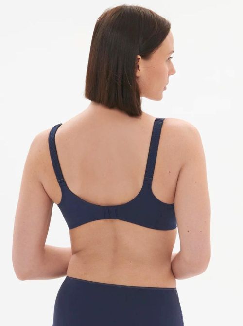 Caresse Reggiseno minimizer con ferretto, blu inchiostro