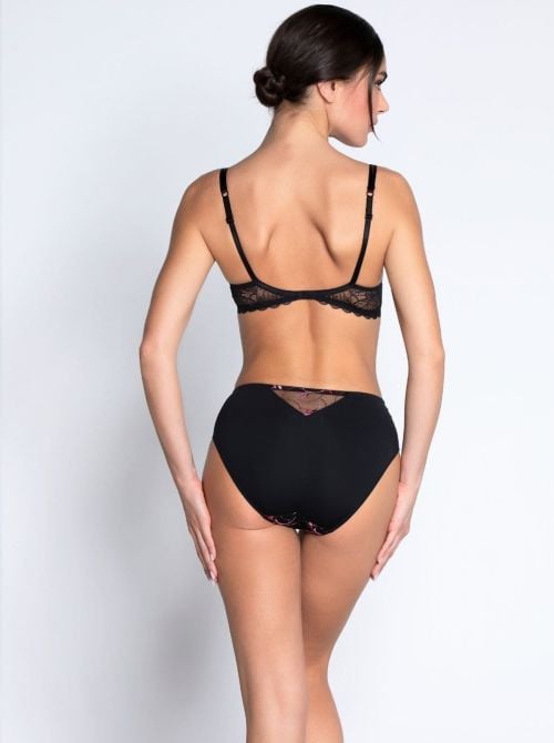 Floraison Passion slip a vita alta, safran rose LISE CHARMEL
