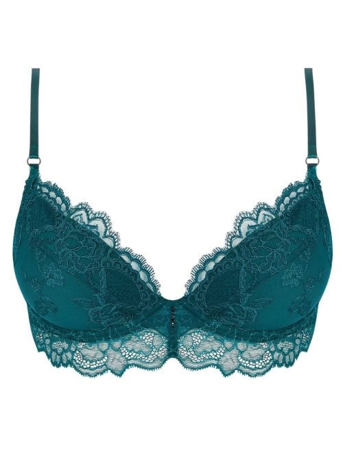 Sublime en Dentelle reggiseno push up, vert princess LISE CHARMEL
