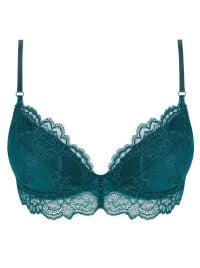 Sublime en Dentelle reggiseno push up, vert princess
