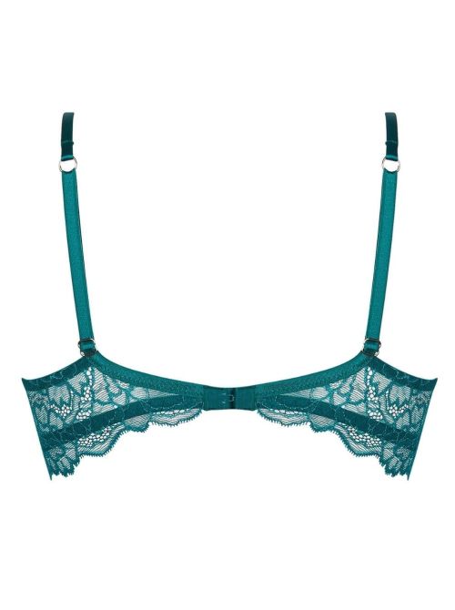 Sublime en Dentelle reggiseno push up, vert princess LISE CHARMEL