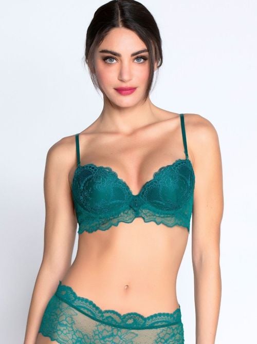 Sublime en Dentelle reggiseno imbottito, vert princess