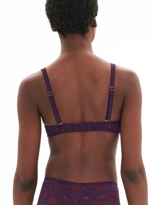 Festive reggiseno senza ferretto, ametista